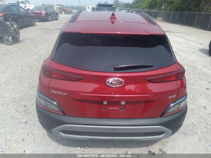 2022 HYUNDAI KONA SEL - KM8K6CAB1NU769238
