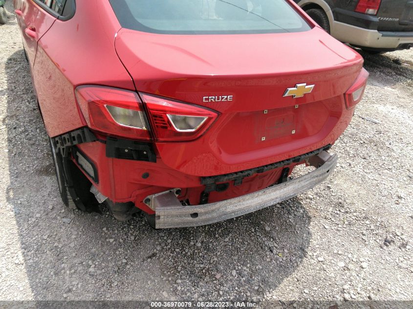 2019 CHEVROLET CRUZE - 1G1BJ5SM5K7106000