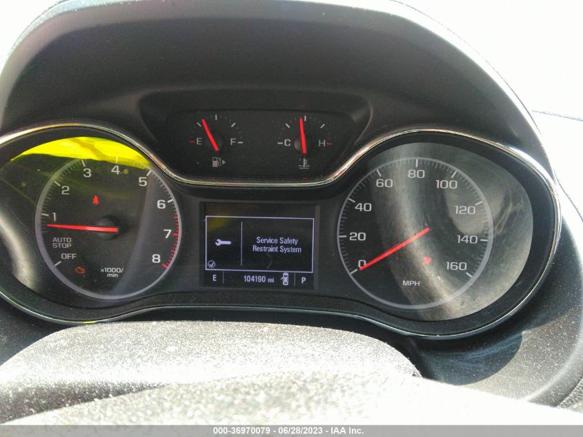 2019 CHEVROLET CRUZE - 1G1BJ5SM5K7106000
