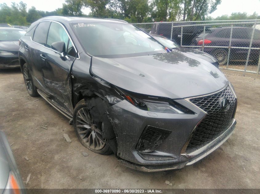 2022 LEXUS RX RX 350 F SPORT APPEARANCE - 2T2SZMDA2NC357228