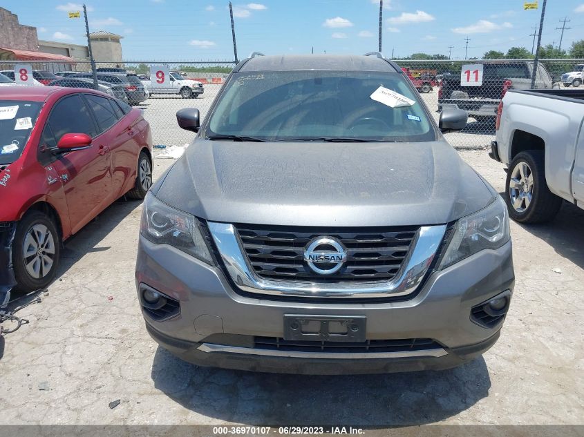 2017 NISSAN PATHFINDER SV - 5N1DR2MN6HC628482