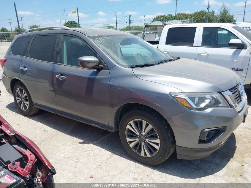 2017 NISSAN PATHFINDER SV - 5N1DR2MN6HC628482