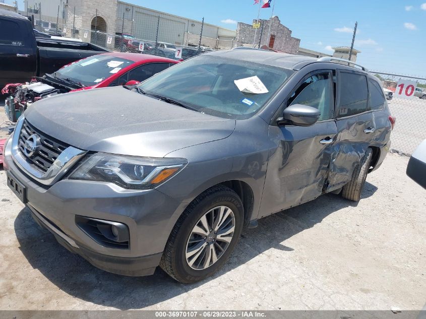 2017 NISSAN PATHFINDER SV - 5N1DR2MN6HC628482