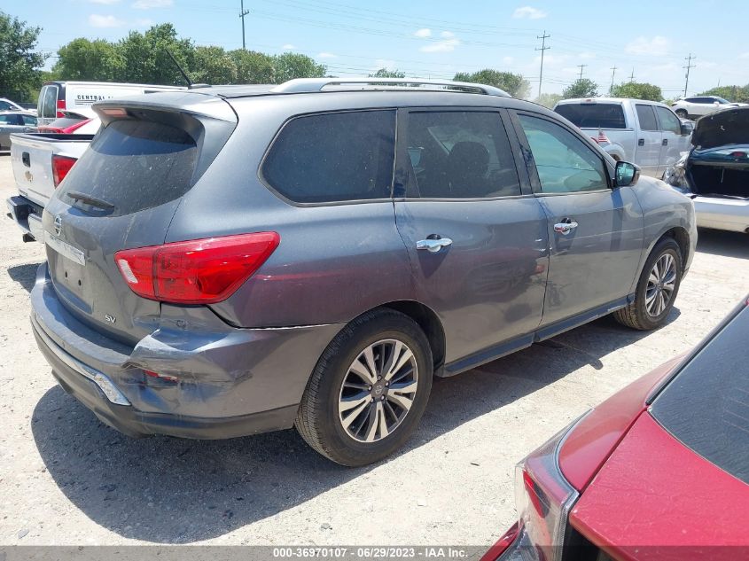 2017 NISSAN PATHFINDER SV - 5N1DR2MN6HC628482