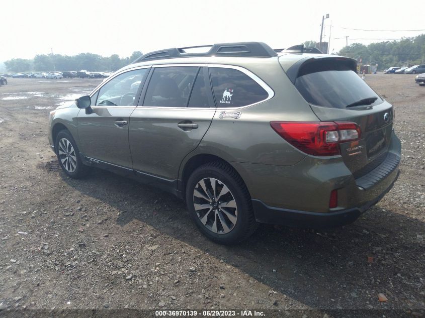 2017 SUBARU OUTBACK LIMITED - 4S4BSANC0H3215007
