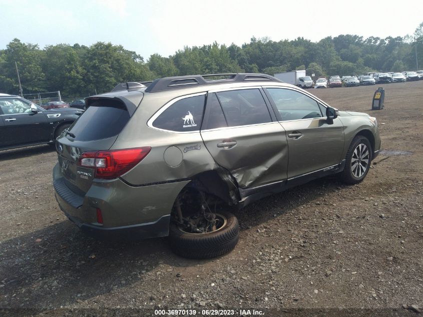 2017 SUBARU OUTBACK LIMITED - 4S4BSANC0H3215007