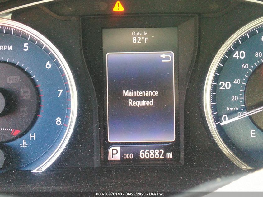 2016 TOYOTA CAMRY XLE/SE/LE/XSE - 4T4BF1FK7GR583290