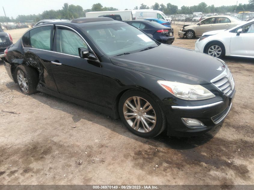 VIN KMHGC4DD0DU256899 2013 HYUNDAI GENESIS no.1