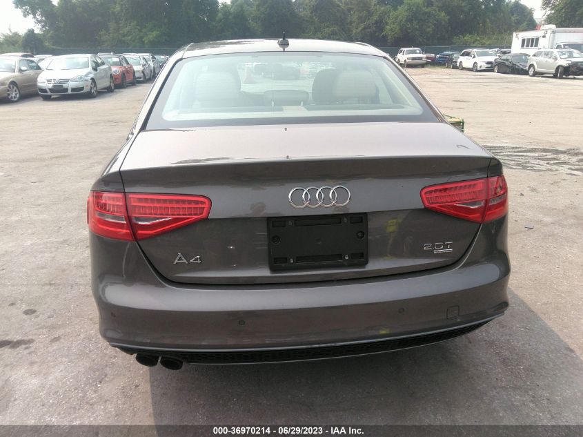 2014 AUDI A4 PREMIUM PLUS - WAUFFAFLXEN039945