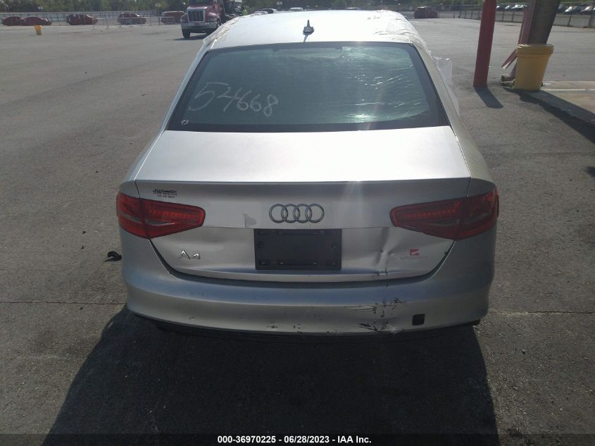 2014 AUDI A4 PREMIUM - WAUAFAFL4EN000424