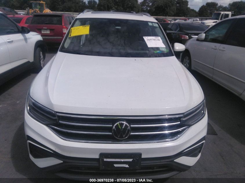 2022 VOLKSWAGEN TIGUAN SE - 3VV3B7AX5NM074581