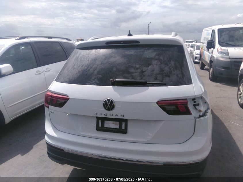 2022 VOLKSWAGEN TIGUAN SE - 3VV3B7AX5NM074581