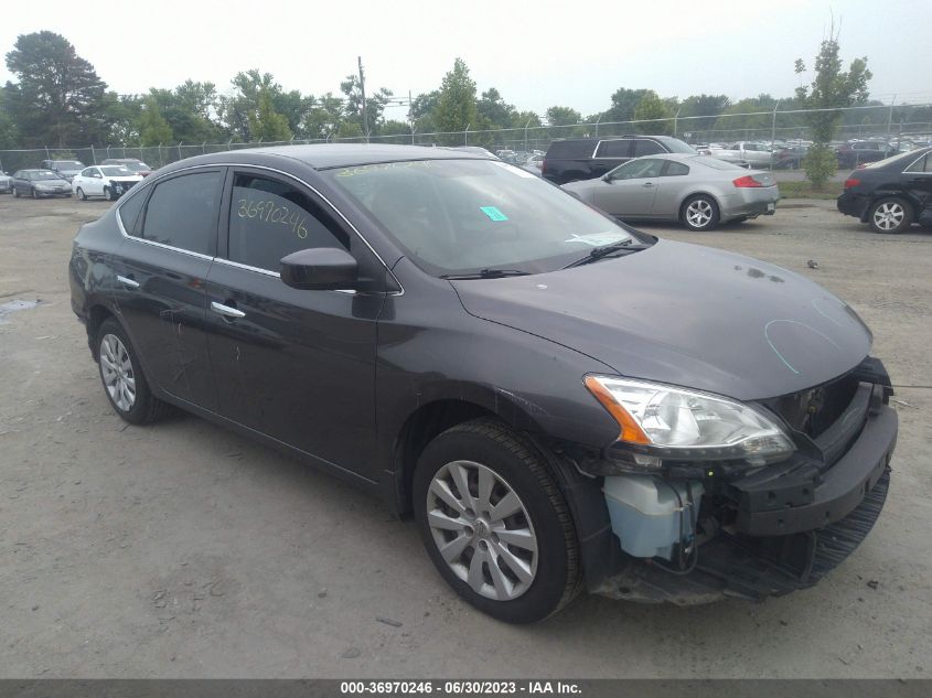 2014 NISSAN SENTRA S/SV/SR/SL - 3N1AB7AP5EY311667