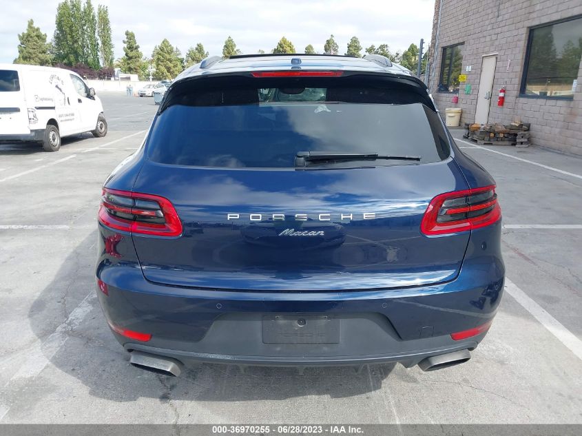 2017 PORSCHE MACAN - WP1AA2A53HLB83118