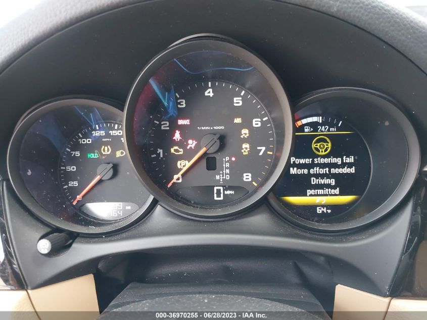 2017 PORSCHE MACAN - WP1AA2A53HLB83118