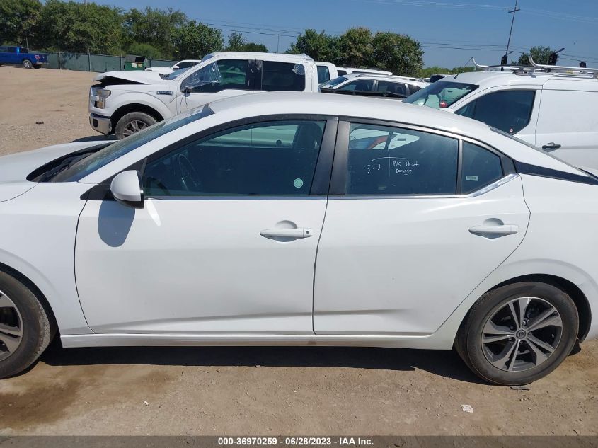 2022 NISSAN SENTRA SV - 3N1AB8CV3NY226232