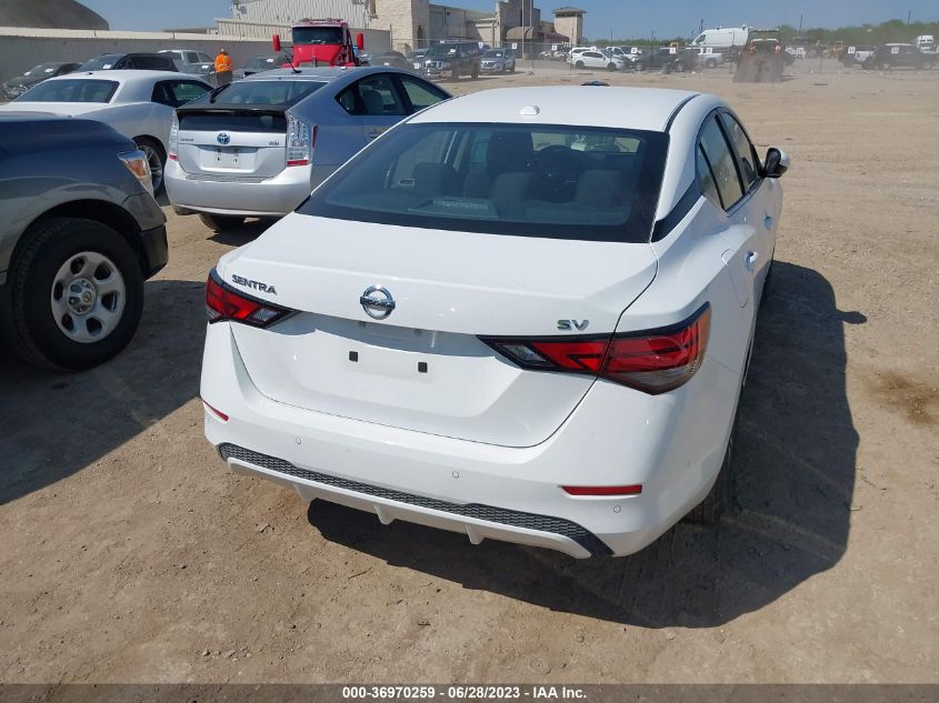 2022 NISSAN SENTRA SV - 3N1AB8CV3NY226232