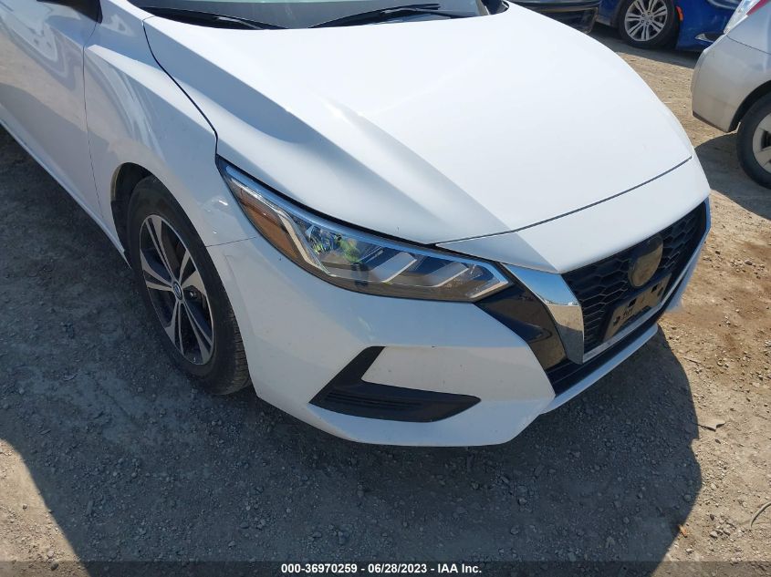 2022 NISSAN SENTRA SV - 3N1AB8CV3NY226232