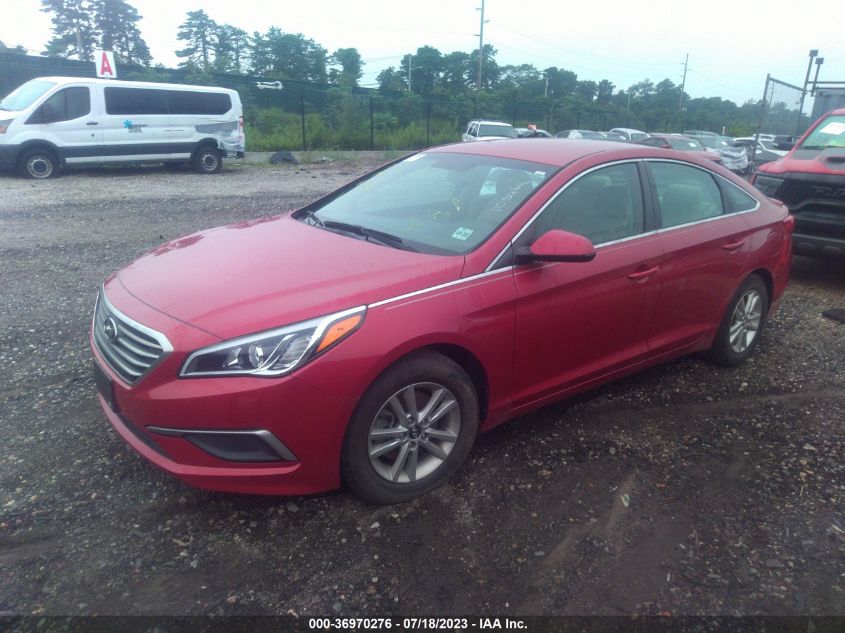 2017 HYUNDAI SONATA SE - 5NPE24AFXHH595416