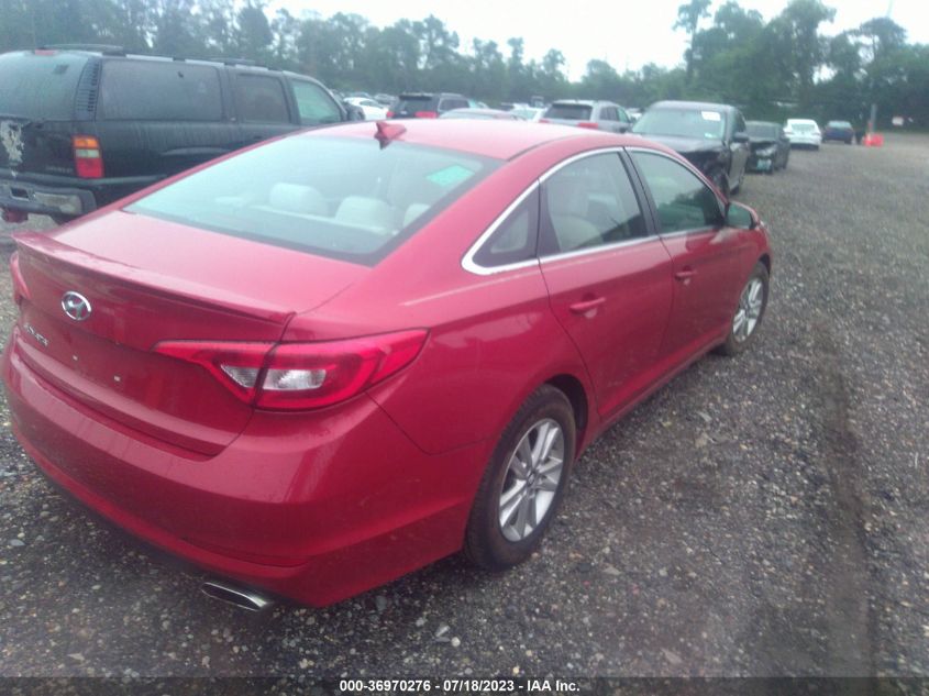 2017 HYUNDAI SONATA SE - 5NPE24AFXHH595416