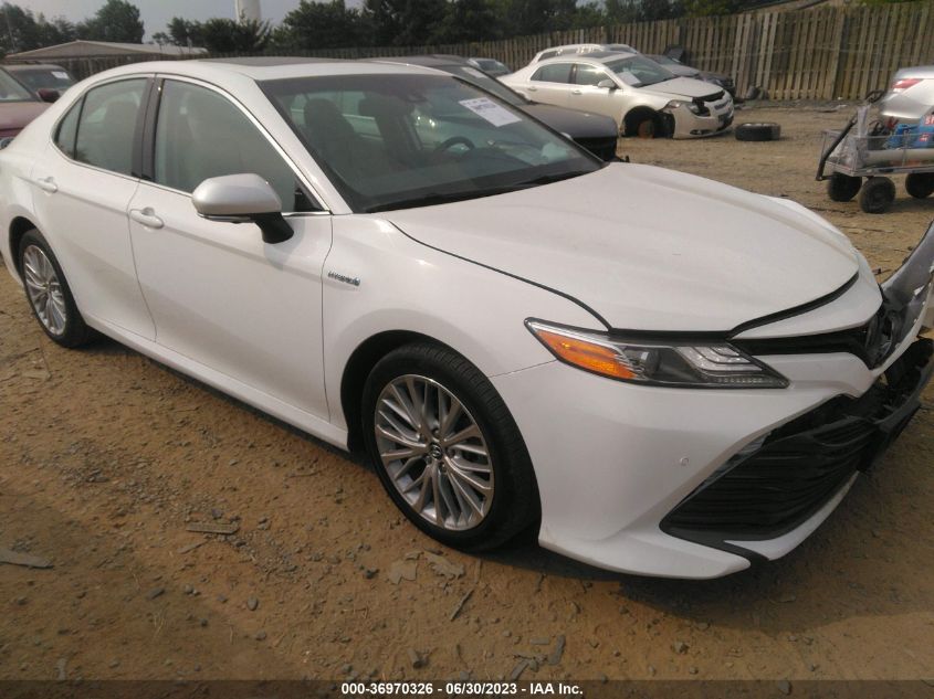 2019 TOYOTA CAMRY HYBRID - 4T1B21HK3KU512938