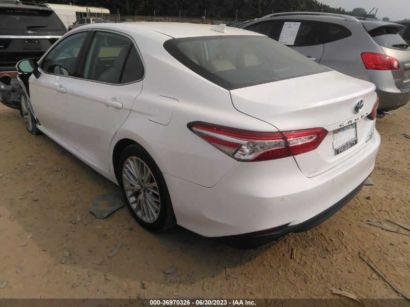 2019 TOYOTA CAMRY HYBRID - 4T1B21HK3KU512938