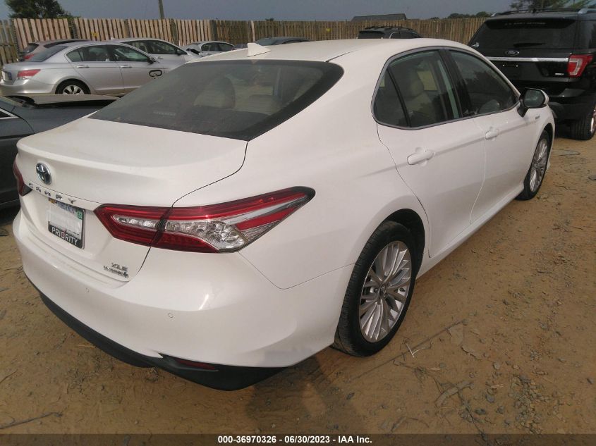 2019 TOYOTA CAMRY HYBRID - 4T1B21HK3KU512938