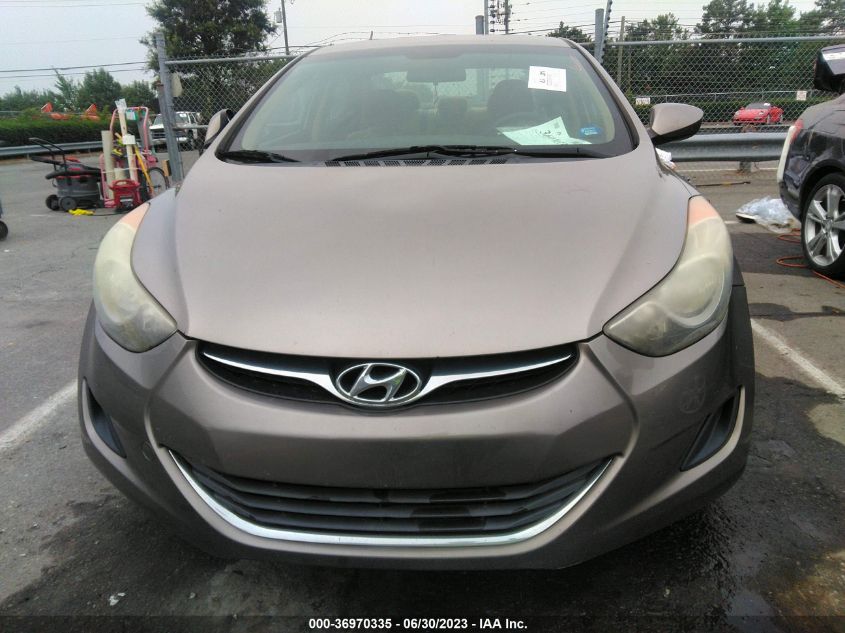2013 HYUNDAI ELANTRA GLS - 5NPDH4AE8DH261610
