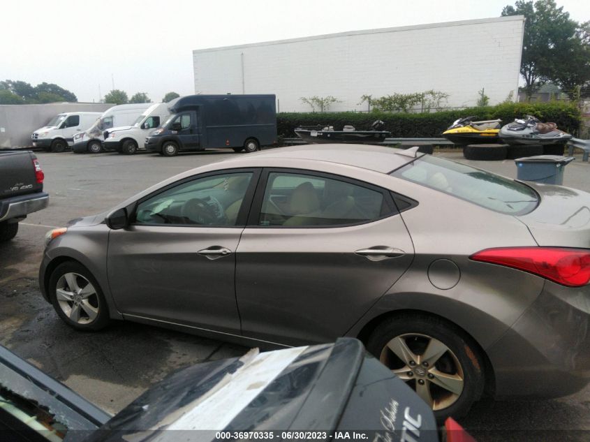 2013 HYUNDAI ELANTRA GLS - 5NPDH4AE8DH261610