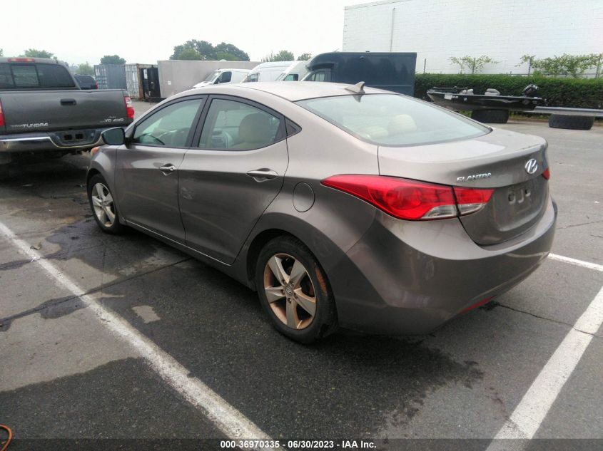 2013 HYUNDAI ELANTRA GLS - 5NPDH4AE8DH261610