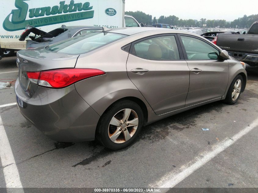2013 HYUNDAI ELANTRA GLS - 5NPDH4AE8DH261610