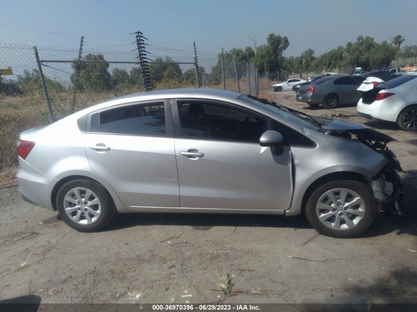 2016 KIA RIO LX - KNADM4A30G6596995