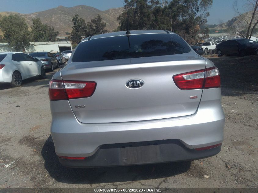 2016 KIA RIO LX - KNADM4A30G6596995