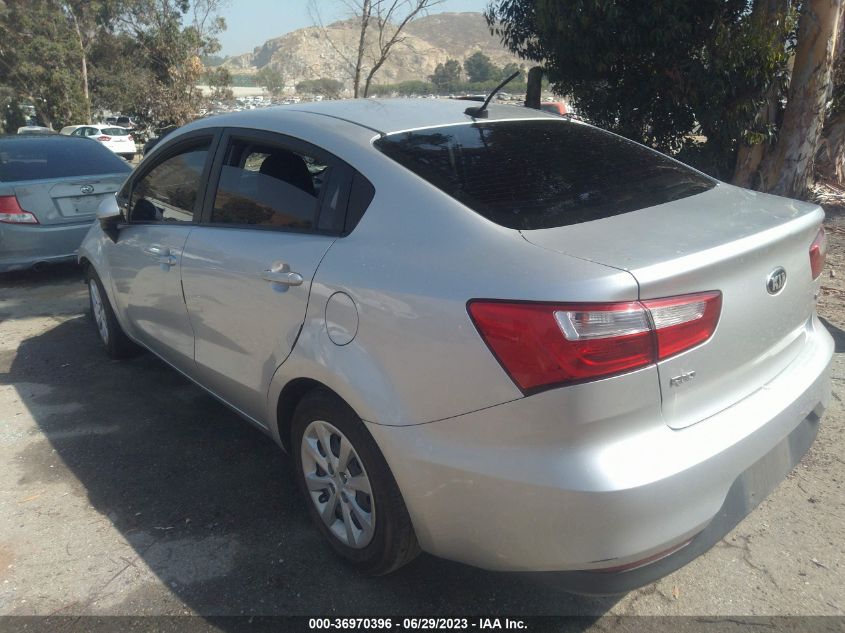 2016 KIA RIO LX - KNADM4A30G6596995