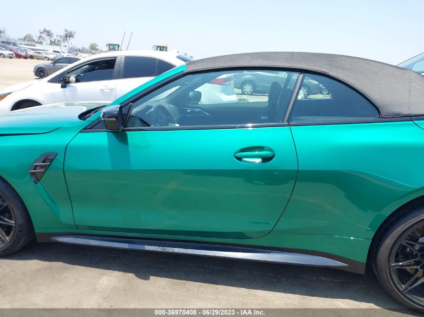 2023 BMW M4 COMPETITION XDRIVE - WBS33BA00PCL40734