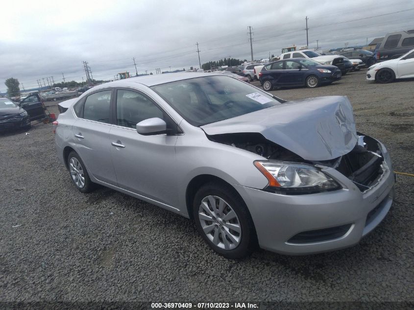 2014 NISSAN SENTRA S - 3N1AB7AP2EY217116