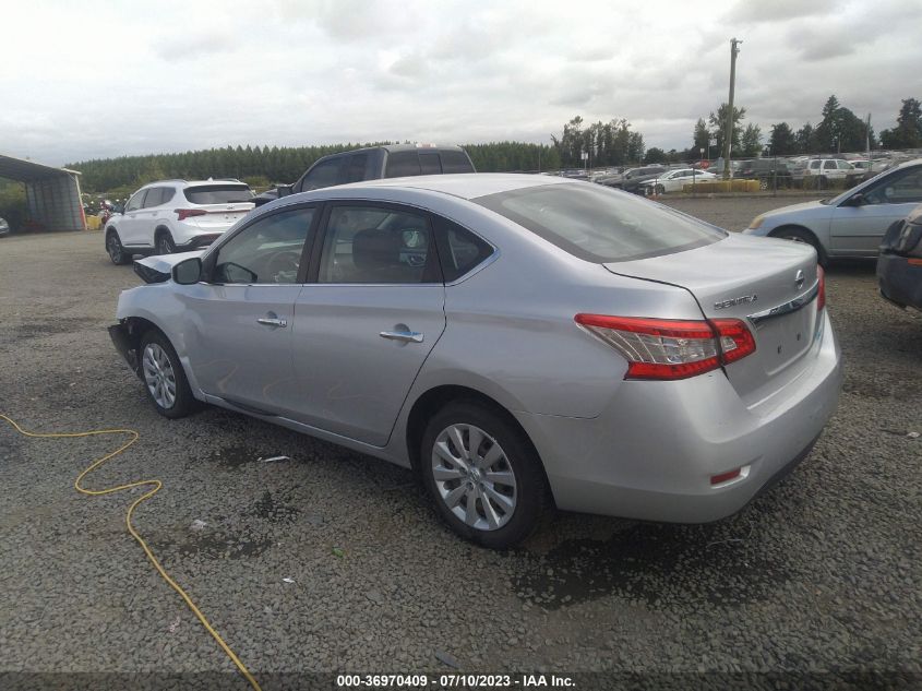 2014 NISSAN SENTRA S - 3N1AB7AP2EY217116