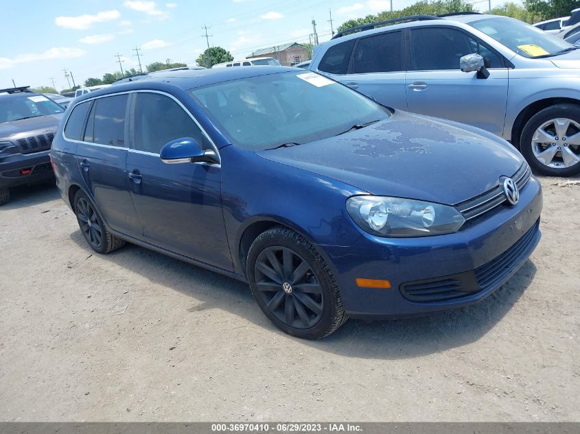 2014 VOLKSWAGEN JETTA SPORTWAGEN TDI W/SUNROOF - 3VWPL7AJ6EM616017