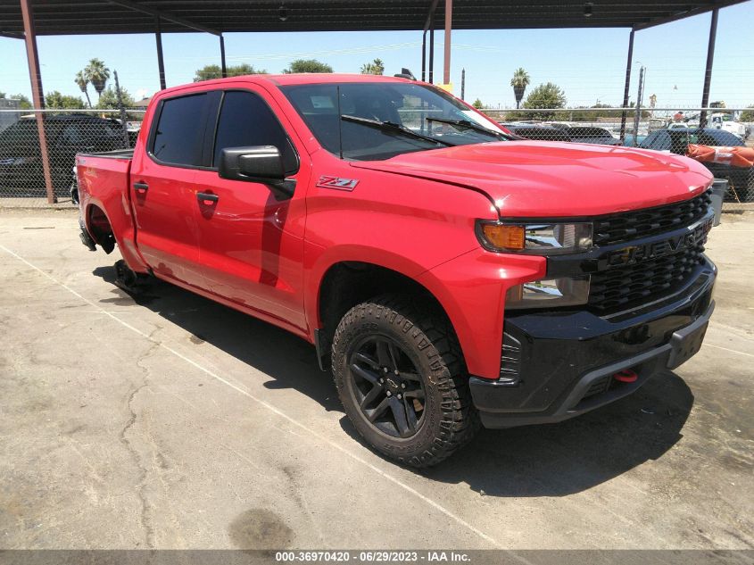 2021 CHEVROLET SILVERADO 1500 CUSTOM TRAIL BOSS - 1GCPYCEF9MZ188783