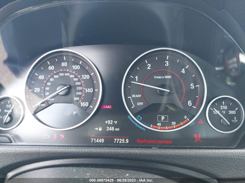 2016 BMW 3 SERIES 328D - WBA8E5C55GK388220
