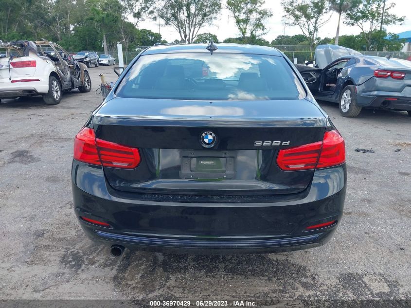 2016 BMW 3 SERIES 328D - WBA8E5C55GK388220