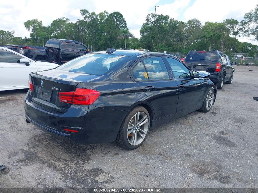 2016 BMW 3 SERIES 328D - WBA8E5C55GK388220