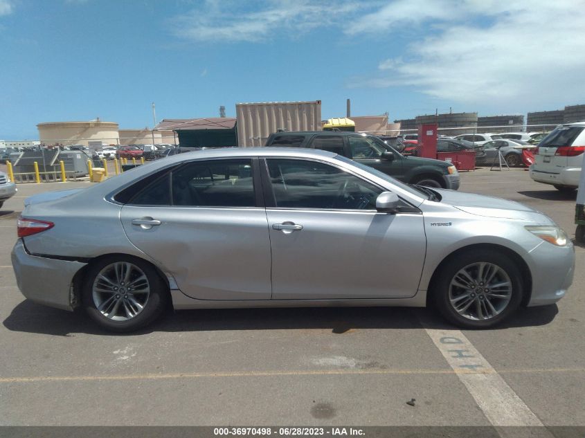 2015 TOYOTA CAMRY HYBRID LE/XLE/SE - 4T1BD1FK7FU166475