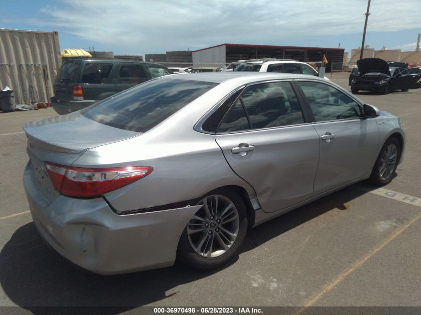 2015 TOYOTA CAMRY HYBRID LE/XLE/SE - 4T1BD1FK7FU166475