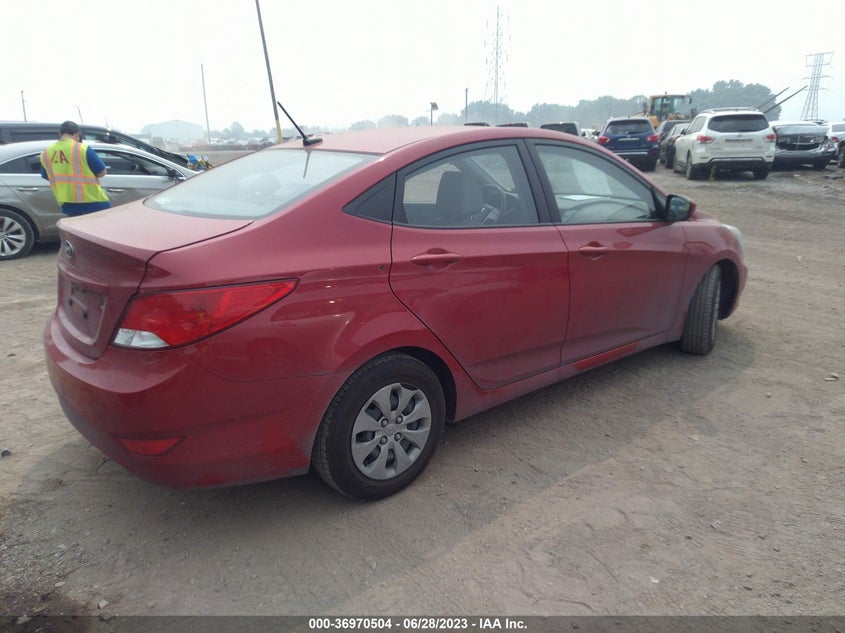 VIN KMHCT4AE5HU174863 2017 HYUNDAI ACCENT SE