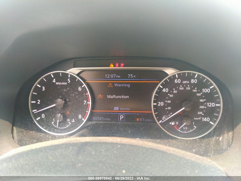 2019 NISSAN ALTIMA 2.5 SR - 1N4BL4CV2KC160578