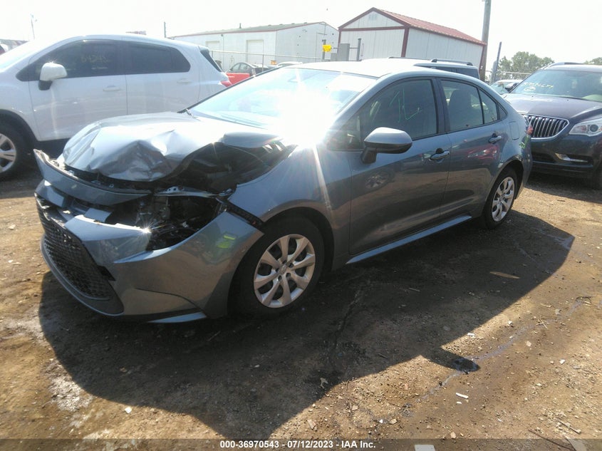 VIN JTDEPMAE8MJ157181 2021 TOYOTA COROLLA LE