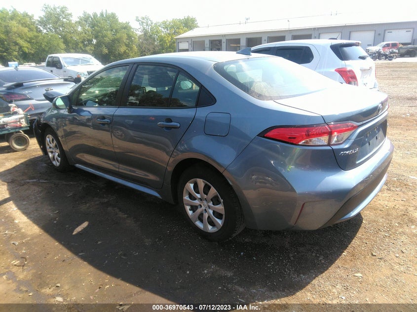 VIN JTDEPMAE8MJ157181 2021 TOYOTA COROLLA LE