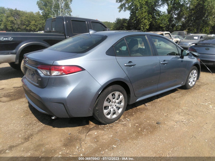 VIN JTDEPMAE8MJ157181 2021 TOYOTA COROLLA LE