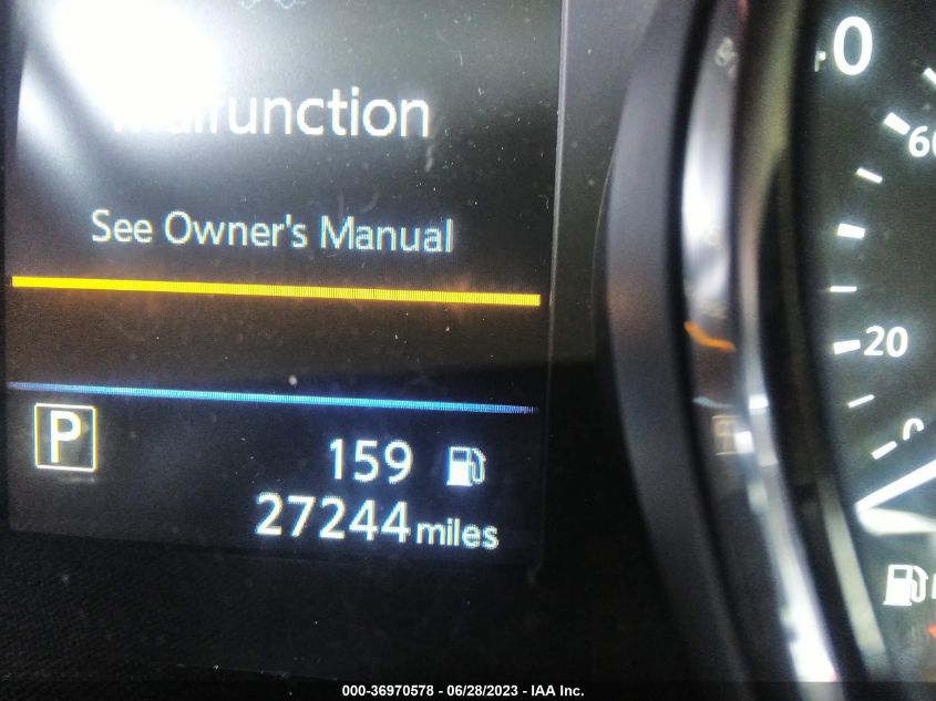 2020 NISSAN ROGUE S/SV/SL - KNMAT2MT4L9519379